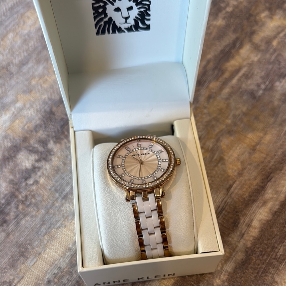 Anne  Klein ceramic collection watch